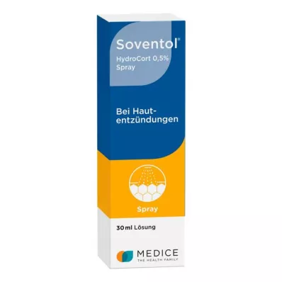 SOVENTOL Hydrocort 0,5% spray, 30 ml SOVENTOL Hydrocort 0,5% spray, 30 ml