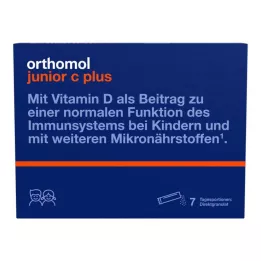 ORTHOMOL Junior C plus korrels, 7 stuks