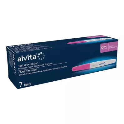 Alvita ovulatietest, 7 stuks Alvita ovulatietest, 7 stuks