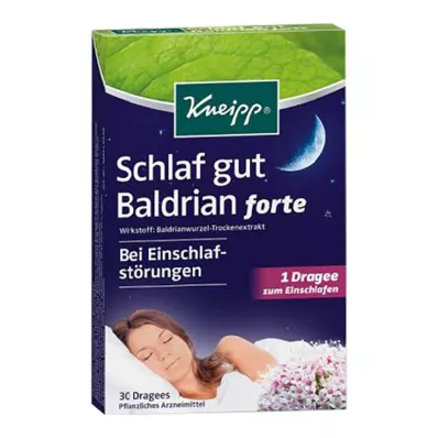 KNEIPP Slaap lekker valeriaan forte tabletten, 30 stuks