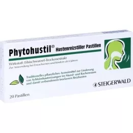PHYTOHUSTIL Pastilles tegen hoestirritatie, 20 stuks