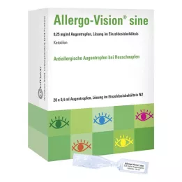 ALLERGO-VISION sine 0,25 mg/ml AT in enkelvoudige dosis, 20X0,4 ml