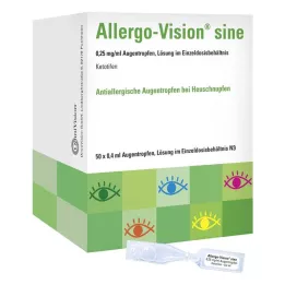 ALLERGO-VISION sine 0,25 mg/ml AT in enkelvoudige dosis, 50X0,4 ml