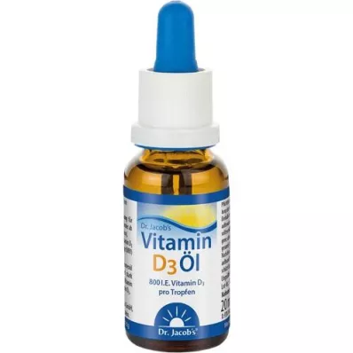 VITAMIN D3 ÖL Dr. Jacobsdruppels, 20 ml