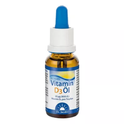 VITAMIN D3 ÖL Dr. Jacobsdruppels, 20 ml