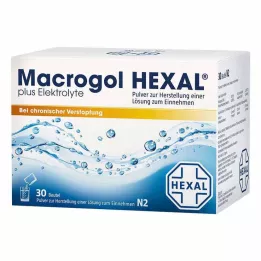 MACROGOL HEXAL plus elektrolyten Plv.z.H.e.L.z.E., 30 st