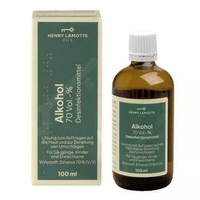 ALKOHOL 70% V/V Henry Lamotte, 100 ml ALKOHOL 70% V/V Henry Lamotte, 100 ml