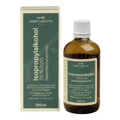 Isopropylalcohol 70% V/V Henry Lamotte, 100 ml Isopropylalcohol 70% V/V Henry Lamotte, 100 ml