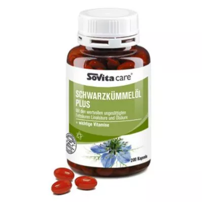 Sovita care Zwarte Komijnolie Plus (200 stuks)
