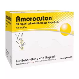 AMOROCUTAN 50 mg/ml nagellak met werkzame stof, 3 ml