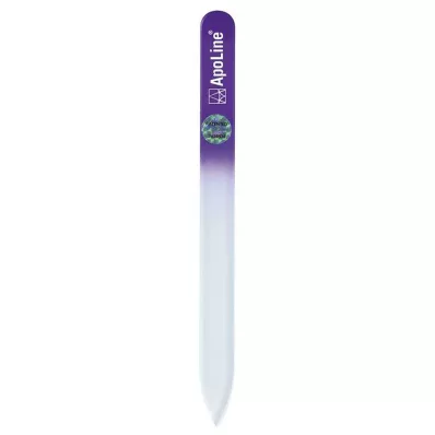 Apoline nagelvijl glas 14 cm paars, 1 st