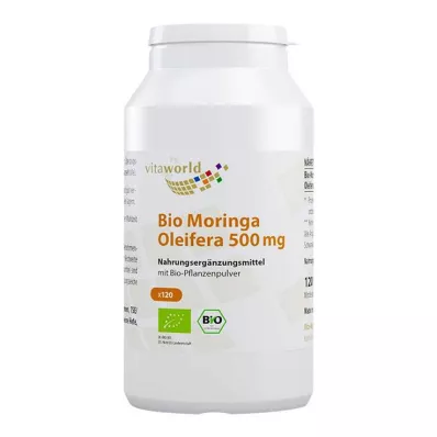 MORINGA OLEIFERA 500 mg capsules, 120 st