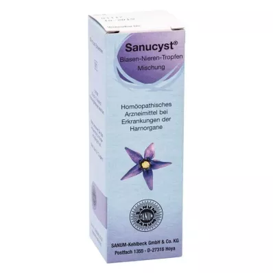 SANUCYST Blaas Nier Druppels, 30 ml