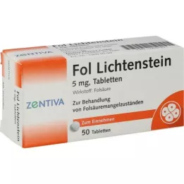 FOL Lichtenstein 5 mg tabletten, 50 stuks