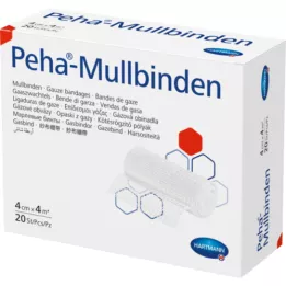 PEHA-MULLBINDE 4 cmx4 m, 20 stuks