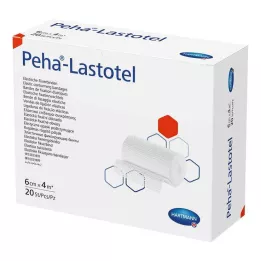 PEHA-LASTOTEL Fixatieverband 6 cmx4 m, 20 stuks