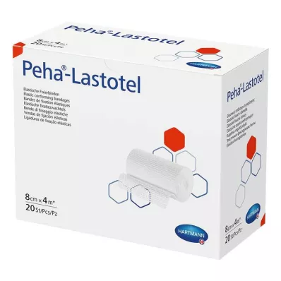 Peha-Lastotel bevestigingsverband 8 cm x 4 m, 20 st