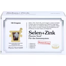 SELEN+ZINK Pharma Nord Omhulde tabletten, 180 stuks