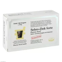 SELEN+ZINK Pharma Nord Omhulde tabletten, 180 stuks