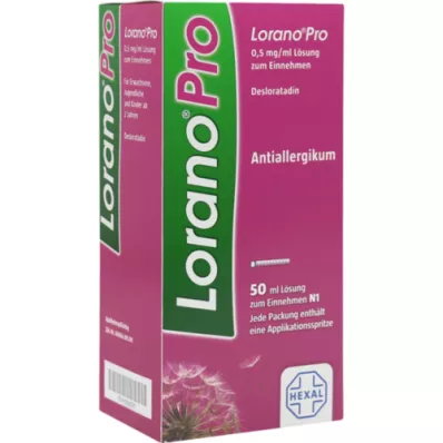 LORANOPRO 0,5 mg/ml orale oplossing, 50 ml