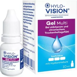 HYLO-VISION Gel multi oogdruppels, 10 ml