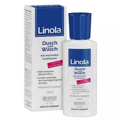 Linola douche en was, 100 ml