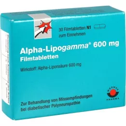 ALPHA-LIPOGAMMA 600 mg filmomhulde tabletten, 30 st