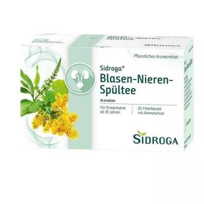 Sidroga blaas- en nierspoeltheefilterzakjes, 20x2,0 g