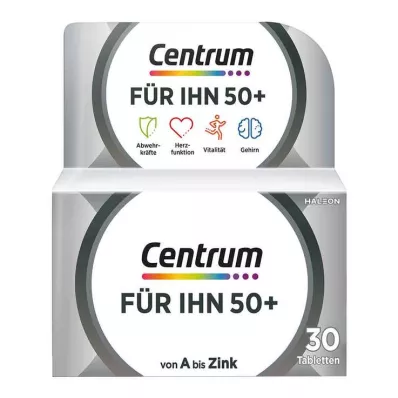 CENTRUM voor Hem 50+ Caplets, 30 stuks