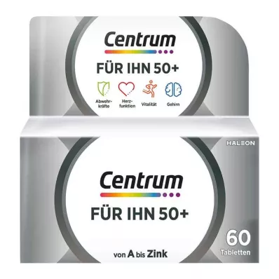 CENTRUM voor Hem 50+ Caplets, 60 stuks CENTRUM voor Hem 50+ Caplets, 60 stuks