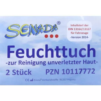 SENADA Nat doekje, 2 stuks