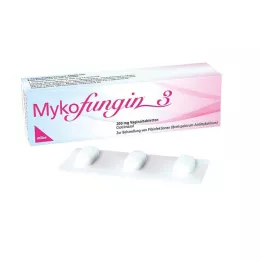 MYKOFUNGIN 3 vaginale tabletten 200 mg, 3 stuks
