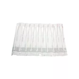 WATTESTÄBCHEN Plastic klein hoofd 15 cm steriel, 10X1 pc