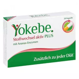 YOKEBE Plus Metabolisme Actief Capsules, 28 Capsules