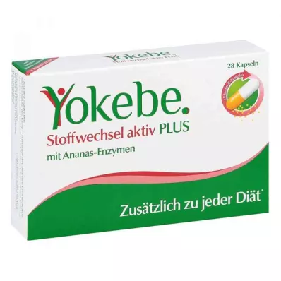 YOKEBE Plus Metabolisme Actief Capsules, 28 Capsules YOKEBE Plus Metabolisme Actief Capsules, 28 Capsules