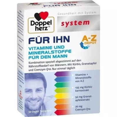 DOPPELHERZ voor IHN systeemtabletten, 30 stuks