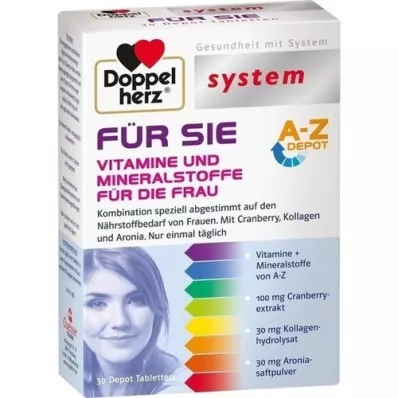 DOPPELHERZ voor SIE systeemtabletten, 30 stuks