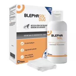 BLEPHASOL Duo 100 ml lotion+100 reinigingspads, 1 p