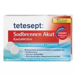 TETESEPT Brandend maagzuur Acute kauwtabletten, 20 stuks
