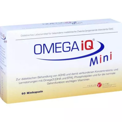 Omega IQ Minicapsules, 60 st