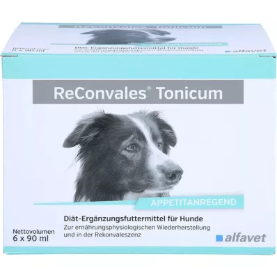 RECONVALES Tonic voor honden, 6X90 ml