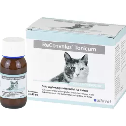 RECONVALES Tonic voor katten, 6X45 ml