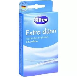 RITEX extra dunne condooms, 8 stuks