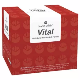 BIOMO Actieve Vitale Drinkflessen 30-Dagelijkse Porties, 1 st