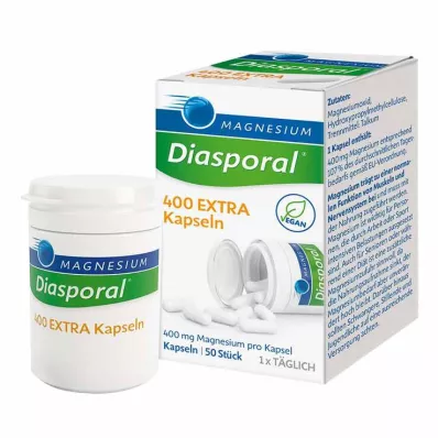 Magnesium Diasporal 400 Extra Capsules, 50 st