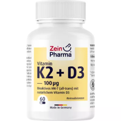 VITAMIN K2 MENAQ7 Capsules, 60 Capsules