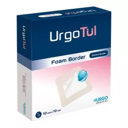 URGOTÜL Foam Border 10x10 cm verband, 20 stuks
