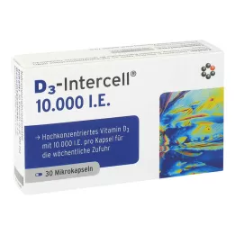 D3-INTERCELL 10.000 I.U. capsules, 30 st