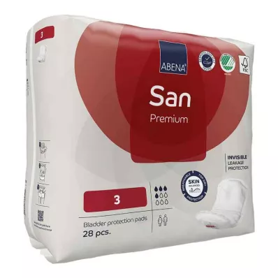 Abena San 3 Premium inzetstuk, 28 stuks Abena San 3 Premium inzetstuk, 28 stuks