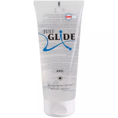 JUST GLIDE med.glijmiddel anaal, 200 ml